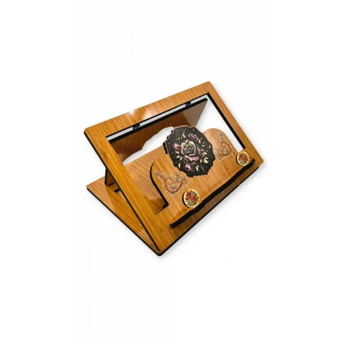 Bemenda Masaüstü Ahşap Kitap Okuma Rahlesi