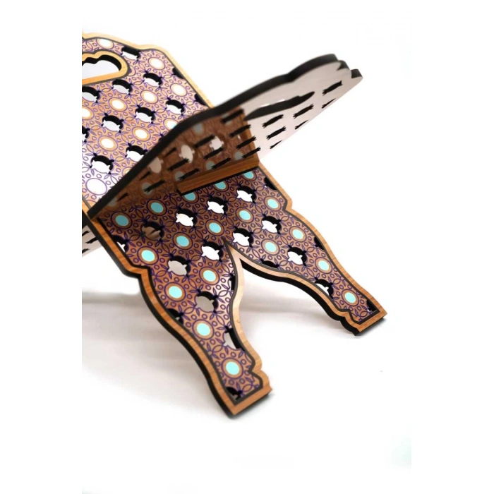 Bemenda Motifli Ahşap Rahle