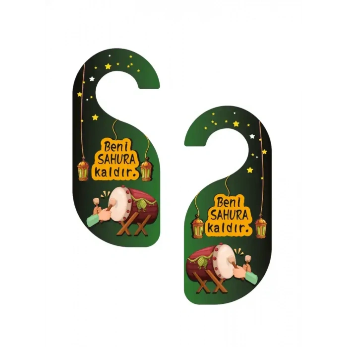 Beni Sahura Kaldır Kapı Askısı Kapı Uyarı Levhası