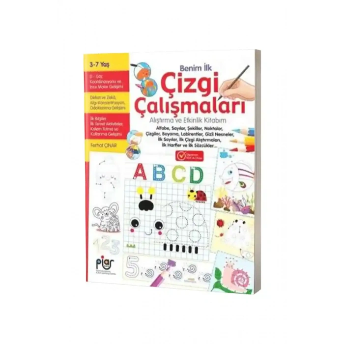 Benim İlk Çizgi Çalışmaları Alıştırma ve Etkinlik Kitabım