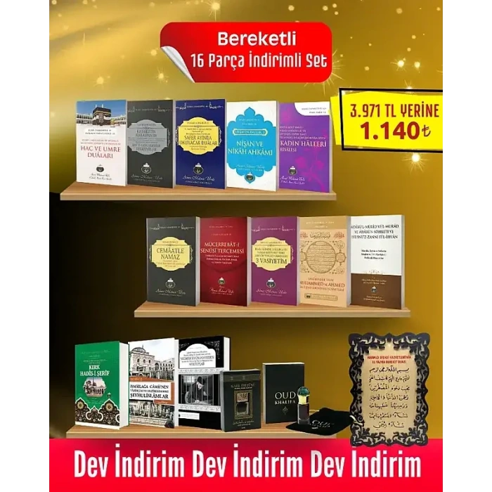 Bereketli 16 Parça İndirimli Set
