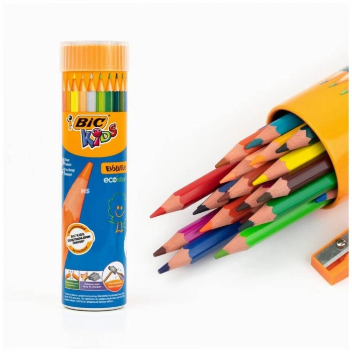 Bic Evolution Kuruboya Kalemi 24Lü Tüp 958190