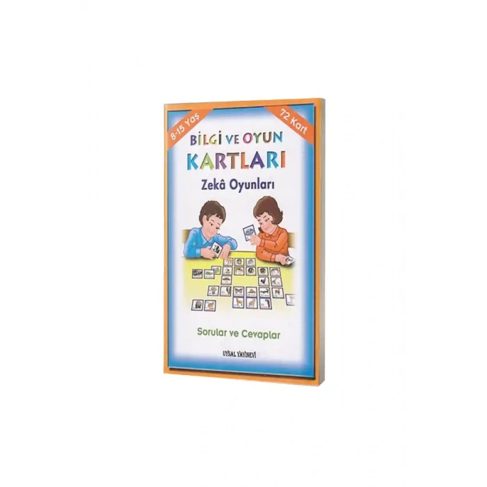 Bilgi ve Oyun Kartları Zeka Oyunları Sorular ve Cevaplar - 8-15 Yaş
