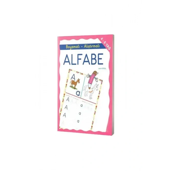 Boyamalı ve Alıştırmalı Alfabe