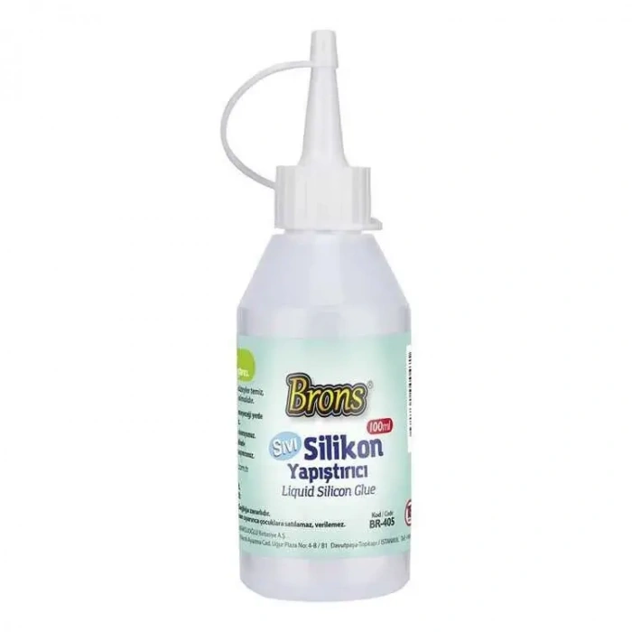 Brons Sıvı Silikon Yapıştırıcı 100 ml