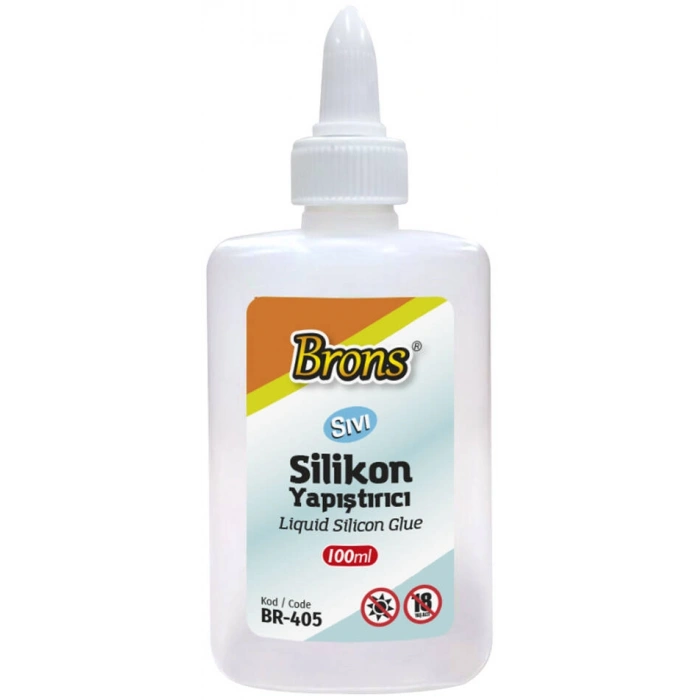 Brons Sıvı Silikon Yapıştırıcı 100 ml