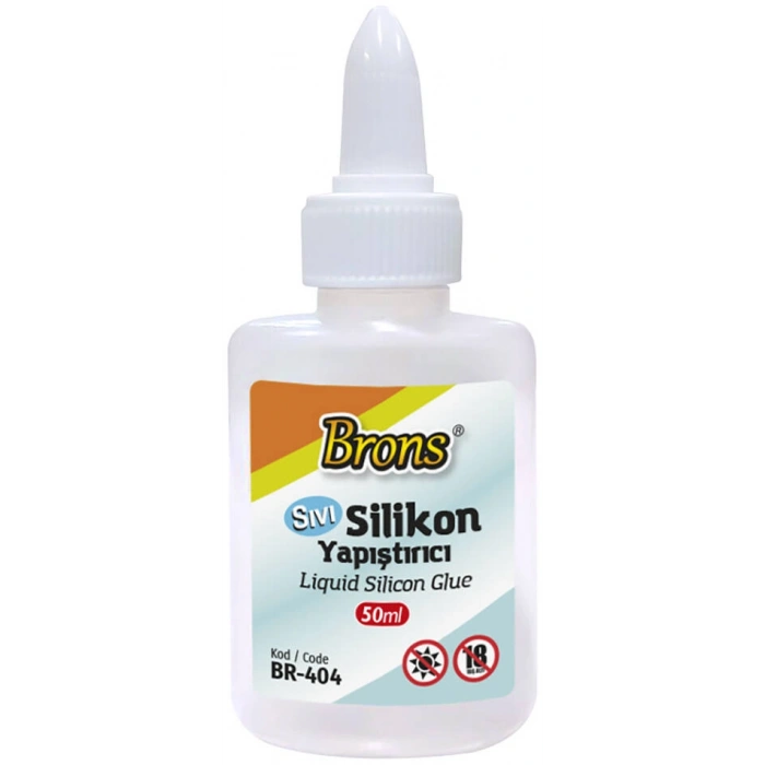 Brons Sıvı Silikon Yapıştırıcı 50 ml
