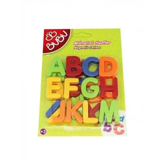 Bu Bu Mıknatıslı Harf 26 Prç.