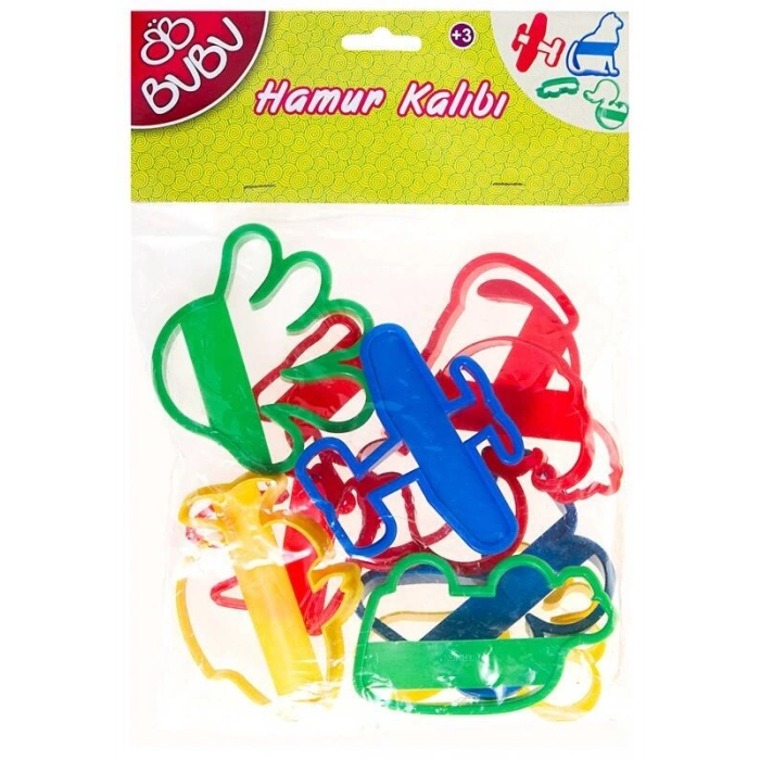 Bu Bu Oyun Hamuru Kalıbı Merdane Seti 6 Prç.