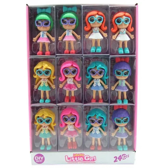 C Toys Maskeli Kız Figürü Mix