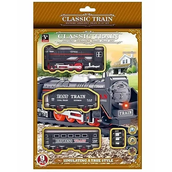 C Toys Tren Seti 9 Parça