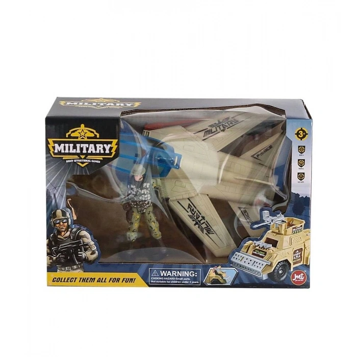 C Toys Uçaklı Asker Seti Orta Boy