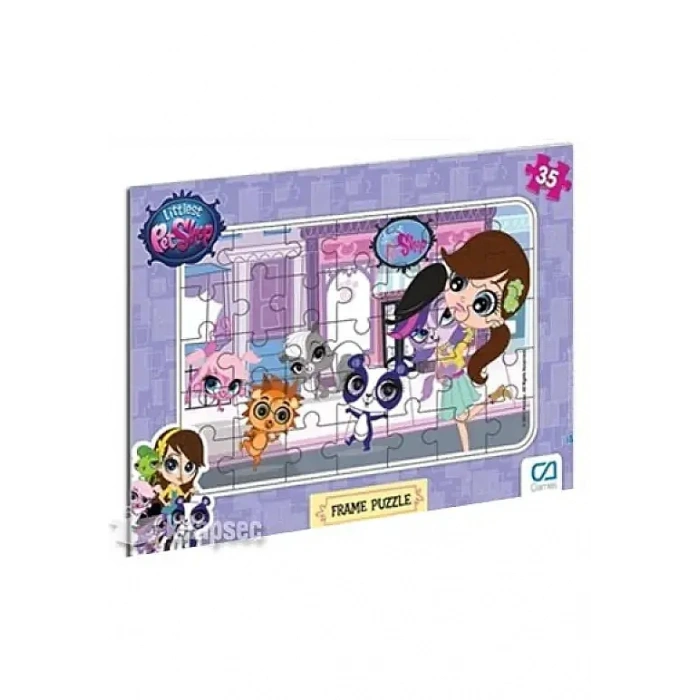 Ca Games Frame Puzzle Littlest Pet Shop