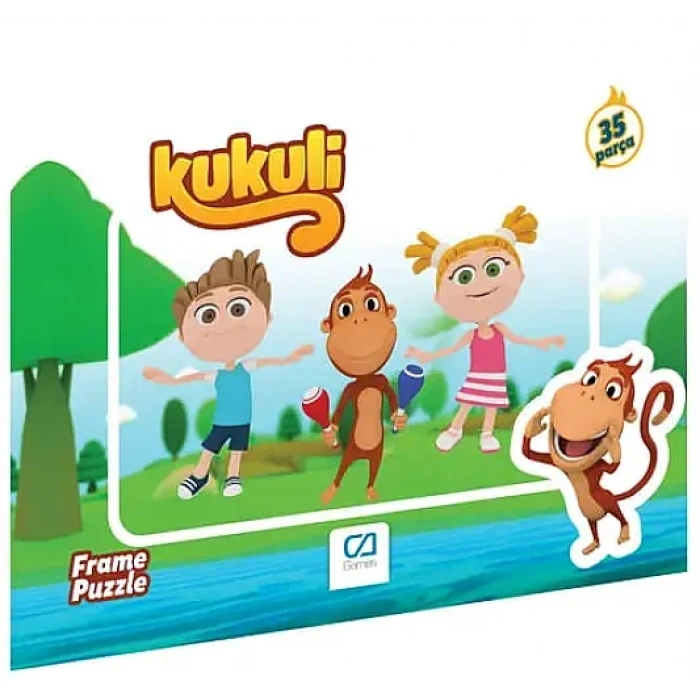 Ca Games Kukuli Frame Puzzle 35 Parça