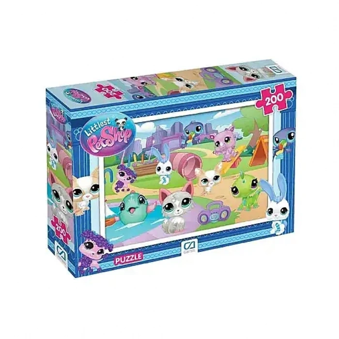 Ca Games Littlest Pet Shop Puzzle 200 Parça
