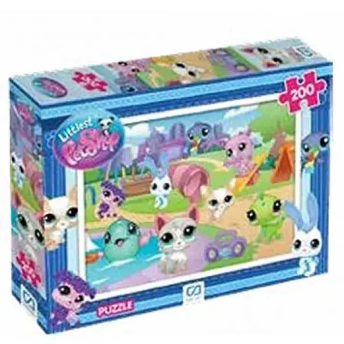 Ca Games Littlest Pet Shop Puzzle 200 Parça