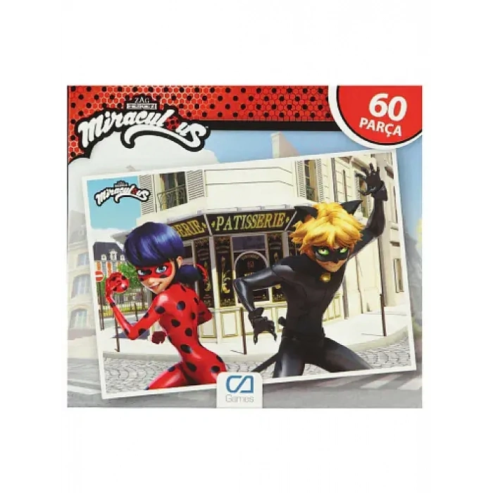 Ca Games Miraculous Puzzle 60 Parça