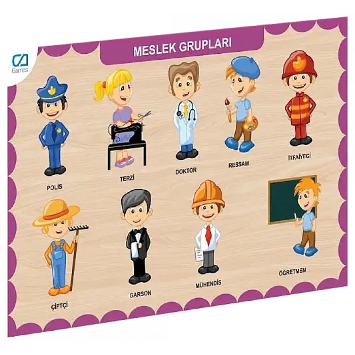 Ca Games Puzzle Meslek Grupları