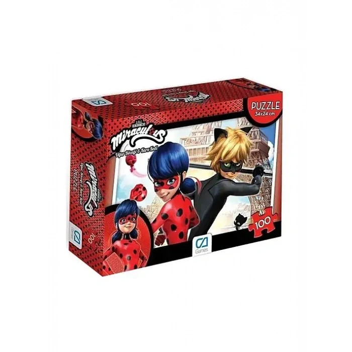 Ca Games Puzzle Miraculous 100 Parça
