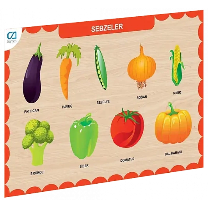 Ca Games Puzzle Sebzeler