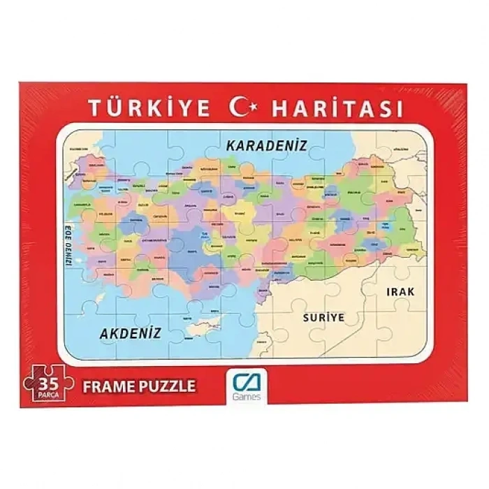 Ca Games Puzzle Türkiye Haritası