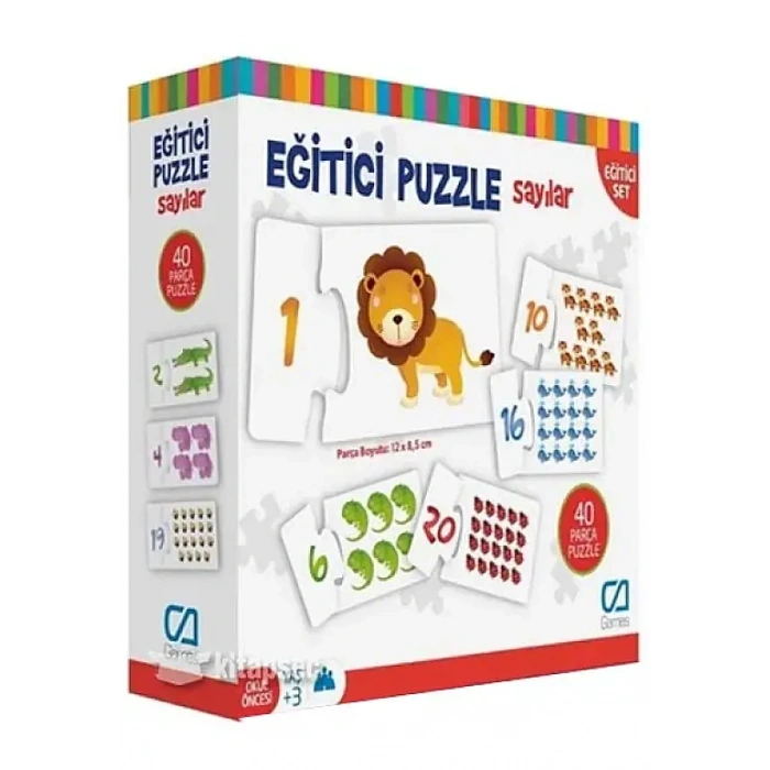 Ca Games Sayılar Eğitici Puzzle