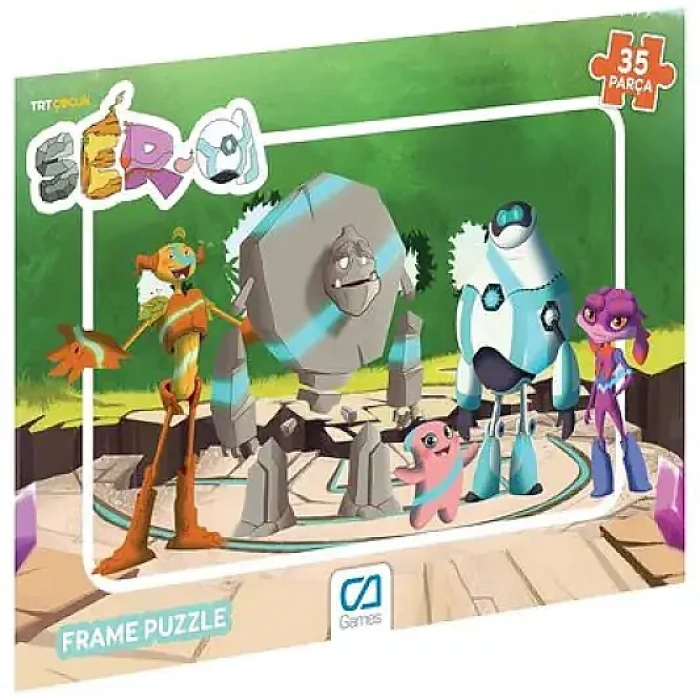 Ca Games Ser-A Frame Puzzle 35 Parça
