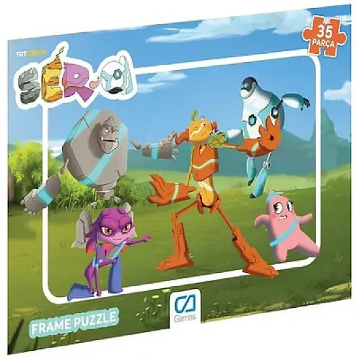 Ca Games Ser-A Frame Puzzle 35 Parça