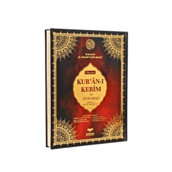 Cami Boy 7 Özellikli Kuranı Kerim ve Yüce Meali