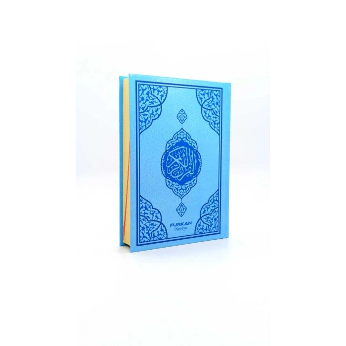 Çanta Boy Kuranı Kerim Mavi Miklepsiz