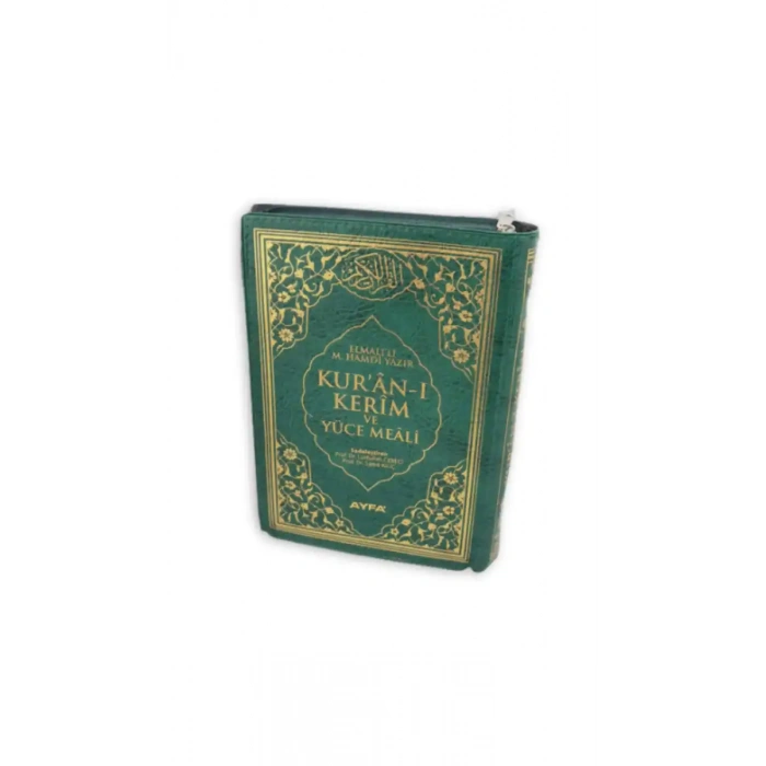 Çanta Boy Kuranı Kerim Meali Fermuarlı