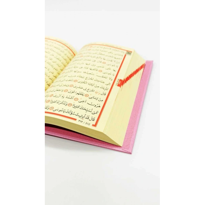 Çanta Boy Kuranı Kerim Pembe Miklepsiz