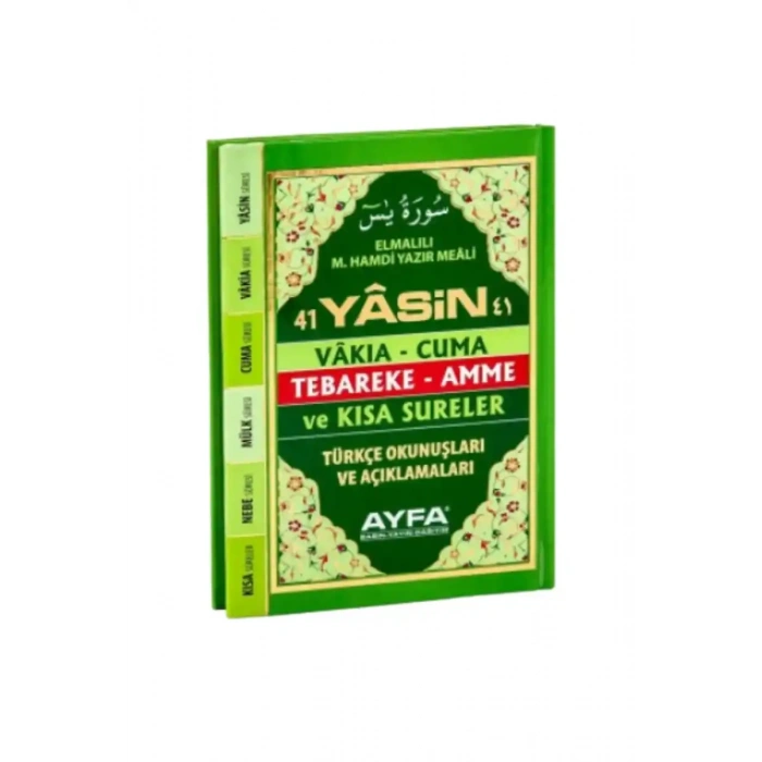 Çanta Boy Üçlü Yasin Sert Kapak