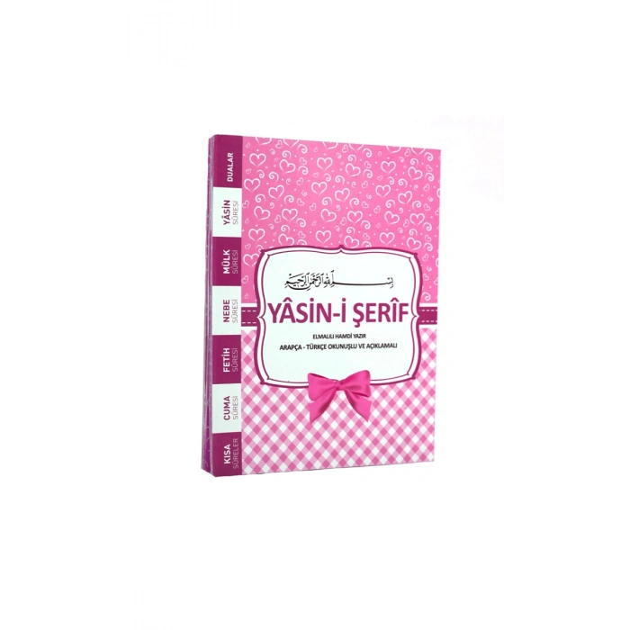 Çanta Boy Yasini Şerif Pembe