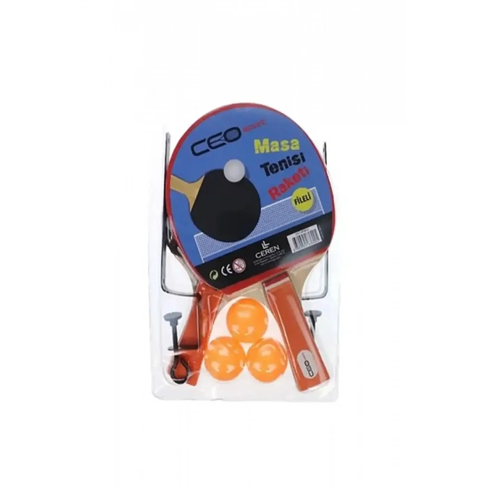 Ceo Sport Masa Tenisi Seti 2 Raket+3 Top