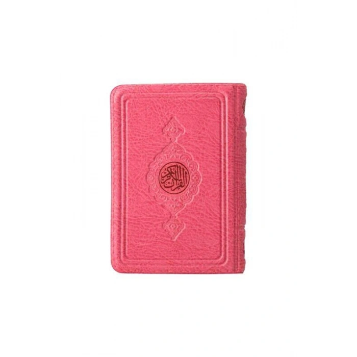 Cep Boy Kuranı Kerim Pembe Kılıflı