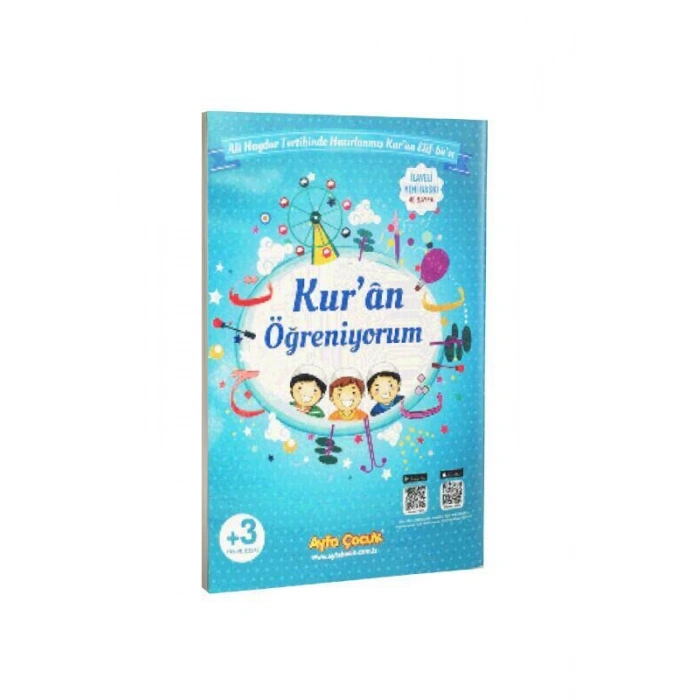 Çocuklar İçin Kuran Öğreniyorum Elifbası Mavi