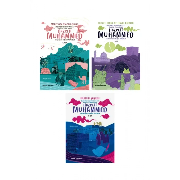 Çocuklar İçin Peygamberimizin Hayatı ve Örnek Ahlakı 3 Cilt Takım