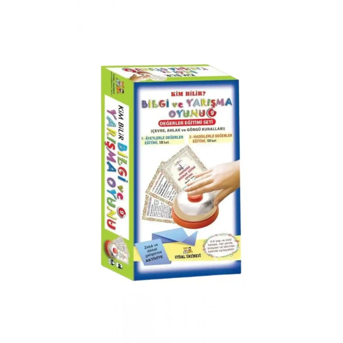 Değerler Eğitim Seti Bilgi ve Yarışma Oyunu 9