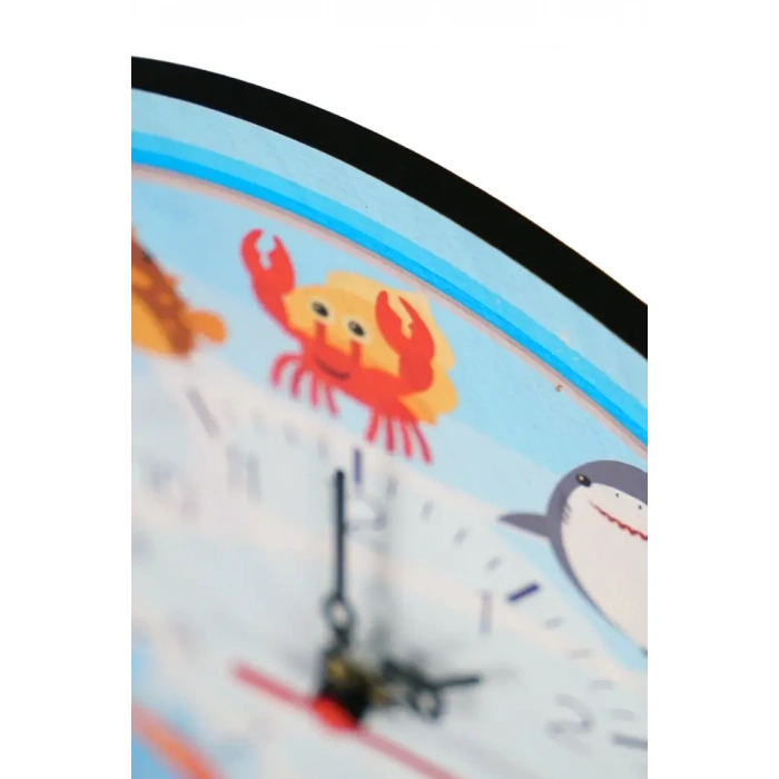 Deniz Altı Sakinleri Saati 30 x 30 cm
