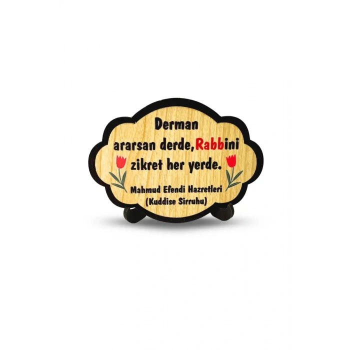 Derman Ararsan Derdine Ahşap Magnet