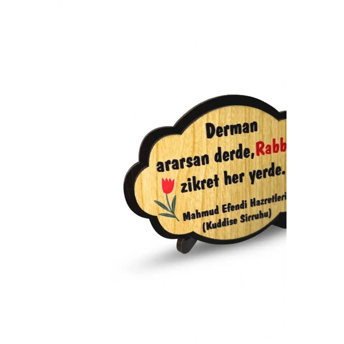 Derman Ararsan Derdine Ahşap Magnet