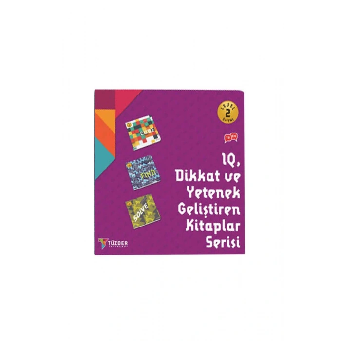 Dikkat ve Yetenek Geliştiren 3 Kitap Set 5+ Yaş Level 2