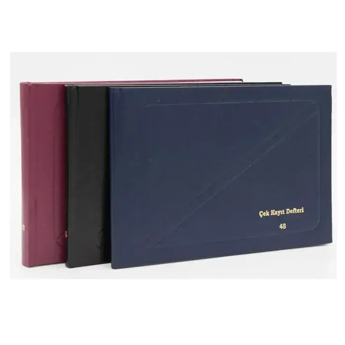 Dilman Çek Kayıt Defteri 12x27 96 Yaprak