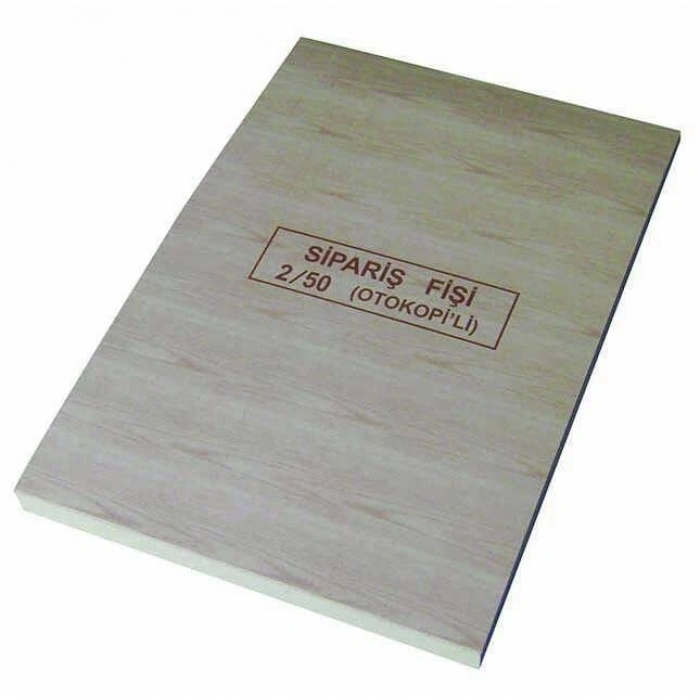 Dilman Sipariş Fişi 50 Sayfalı 3 Nüshalı