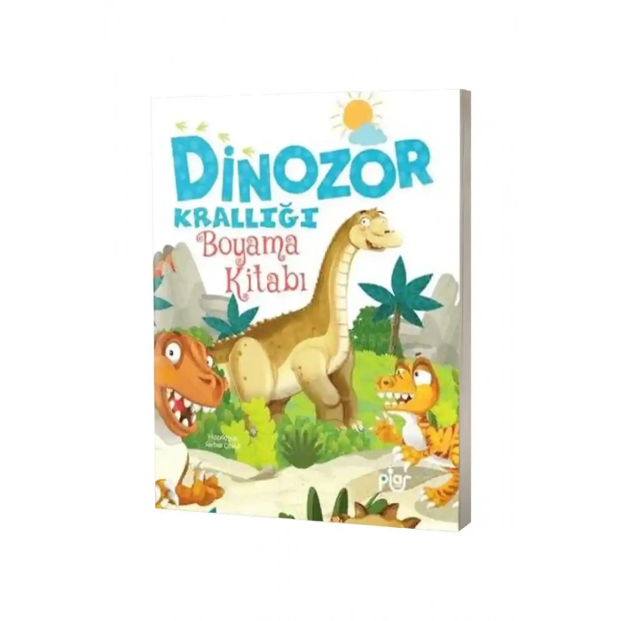 Dinozor Krallığı Boyama Kitabı