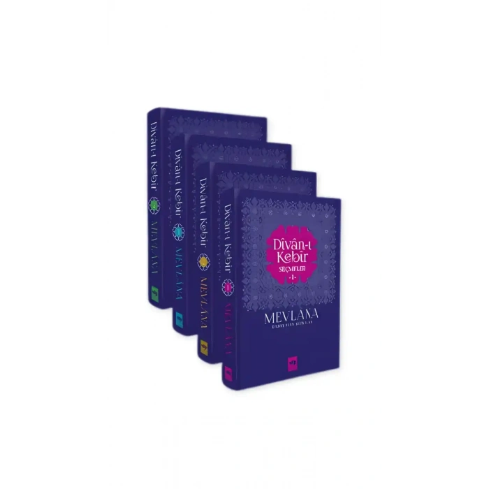Divanı Kebir Seçmeler 4 Cilt Takım