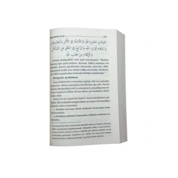 Dostça Tembihler Münebbihat Tercümesi