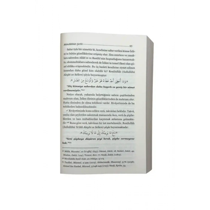 Dostça Tembihler Münebbihat Tercümesi