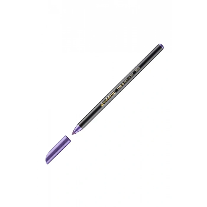 Edding 1200 Grafik Kalemi Metalik Mor